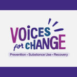 SUD Voices for Change logo: Prevention, Substance Use, Recovery